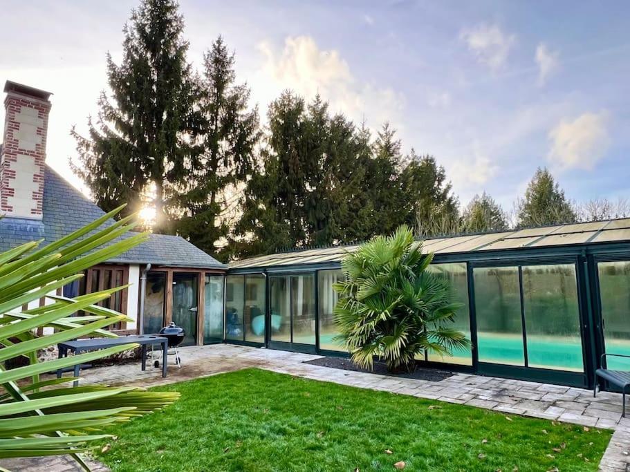 Villa Longere Normande, Piscine Privee Chauffee Et Parc Saint-Pierre-des-Ifs  Exterior foto